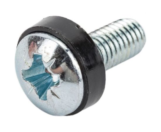 Винт с шайбой и гайкой M6 для крепления 19" оборудования Cabeus 50 шт SH-J014 – изображение 4