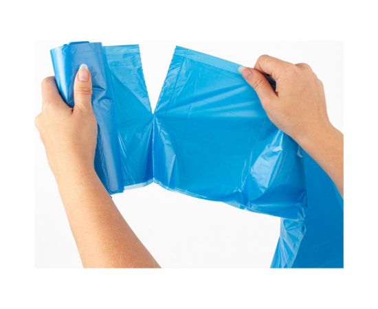 Мешки для мусора прочные с ручками ULTRA (30 шт.; 35 л; синие; ПНД; 9 мкм; 50x54 см) LAIMA 607683 – изображение 2