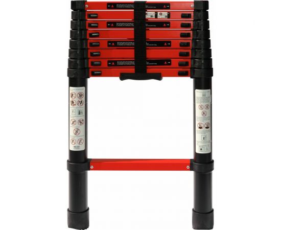 Телескопическая лестница WORKY BLACK 2.6 м, 9 ступеней ARD239078 