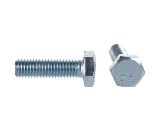 Болты МТК DIN 933 полная резьба 5.8 оцинк. 5 кг (примерно 110 шт) 12,0 x 40 1689120040 