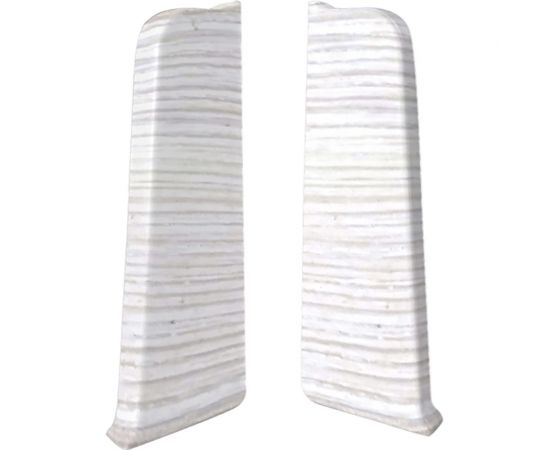 Заглушка для плинтуса Волшебная палочка Home ПВХ, 70 мм, в упаковке пара, 2 шт., 7009 УТ000075216 