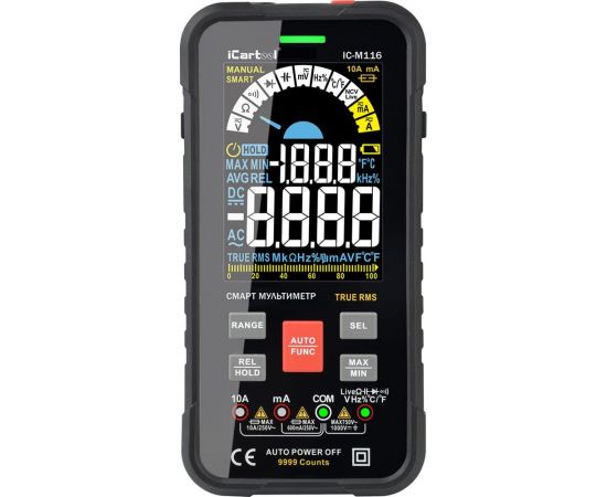 Профессиональный смарт-мультиметр iCarTool IC-M116 