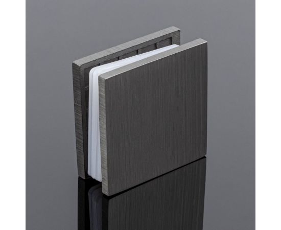 Коннектор стена-стекло SERVICE PLUS 90, графит матовый, sus304 K02-202GFM/sus304 