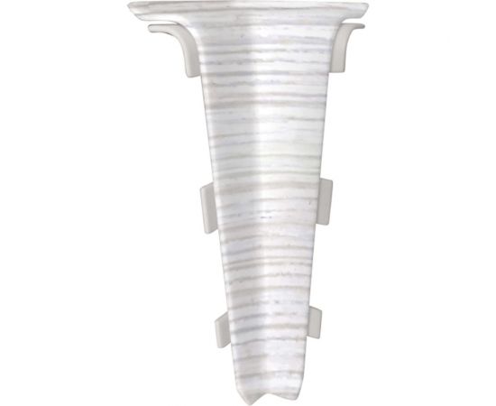 Внутренний угол для плинтуса Волшебная палочка Home ПВХ, 70 мм, в упаковке 2 шт., 7009 УТ000075254 