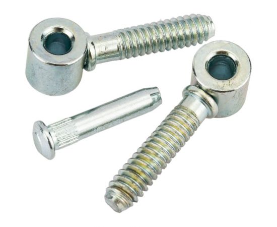 Ввертная петля Tech-Krep ПВВ-2 цинк 1 шт. пакет 148227 