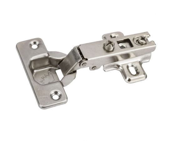 Петля накладная без доводчика Tech-Krep Slide-on эконом D35 + еврошурупы 2 шт. 145059 