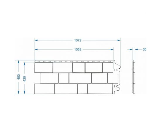 Панель Docke Fels слоновая кость PFFE-1058 – изображение 2