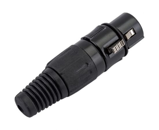 Разъем PROCAST cable XLR6/Female XLR female, черный НФ-00000430 – изображение 4