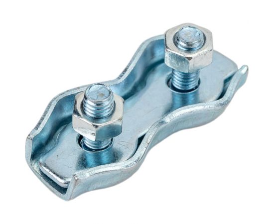 Двойной зажим для стальных канатов STARFIX 4 мм, duplex, 4 шт. SMM1-42871-4 – изображение 4