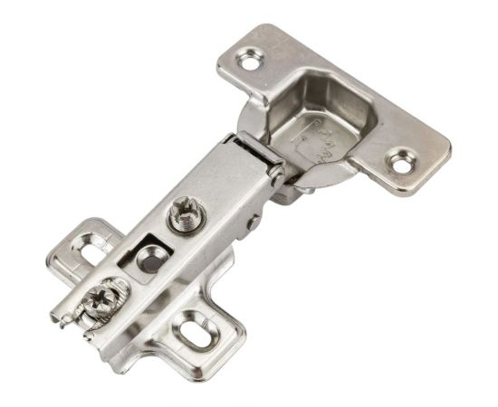 Петля накладная без доводчика Tech-Krep Slide-on эконом D35 + еврошурупы 2 шт. 145059 – изображение 5