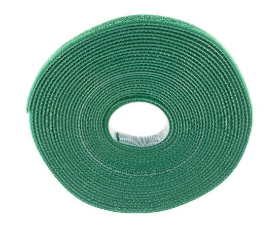 Лента (липучка) в рулоне Hyperline WASNR-5x9-GN ширина 9 мм, длина 5 м, зеленая 401706 – изображение 2