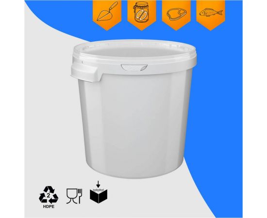 Контейнер Тара.ру 30 л, белый, круглый 12520 – изображение 2