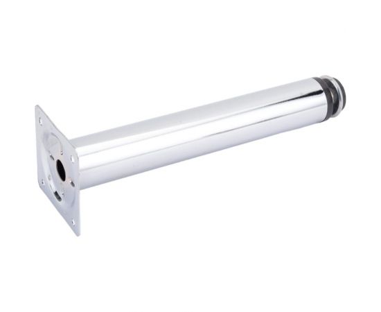 Ножка Tech-Krep металл, круглая, регулируемая, с винтом, D30x200 мм, хром - накл. 127485 – изображение 3