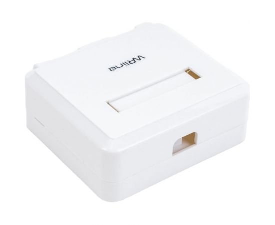 Корпус настенной розетки WRline WR-MB-2 для установки 2-х вставок типа Keystone Jack, цвет белый 505220 – изображение 4