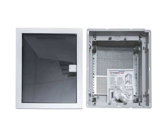 Пластмассовый электрошкаф с пластиковой дверцей Tehnoplast для ит - 2 ряда ip 40 - u24fs it 30557 – изображение 2