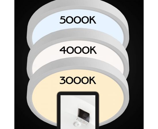 Накладной светильник Citilux Бейсик, белый LED 24WхМульти CL738240V – изображение 3