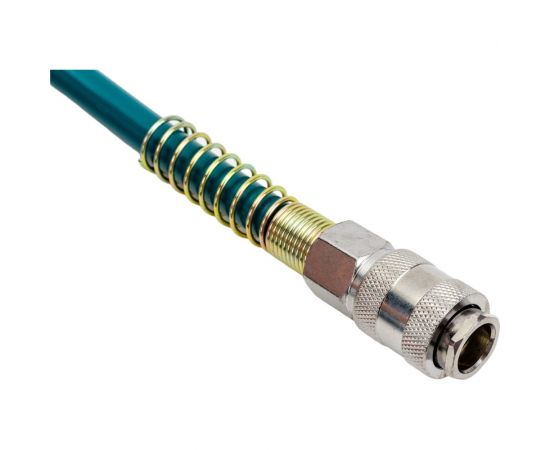 Воздушный спиральный шланг с фитингами рапид KRAFTOOL 10 м, 8x12 мм, 15 бар 06590-10 – изображение 2