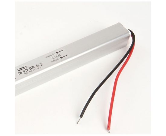 Электронный трансформатор FERON для светодиодной ленты 48W 24V (ультратонкий драйвер), LB001 48013 – изображение 5