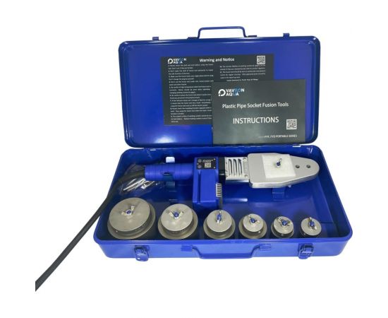 Паяльник для сварки пластиковых труб Vavilon Aqua 20-63 мм 800W VA/FYF63/20-63 – изображение 2