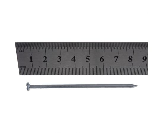 Строительный оцинкованный гвоздь Tech-Krep 3.0х80, 20шт, пакет 108062 – изображение 2