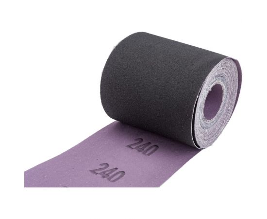 Бумага наждачная на тканевой основе (100 мм; 10 м; в рулоне; P240) Forsage F-FB4240C 50885 – изображение 2