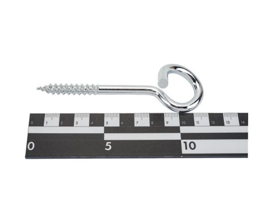 Завитой крюк-шуруп ЕВРОПАРТНЕР Zn d8,3х120 мм 2 шт. 13 7658 3 – изображение 2