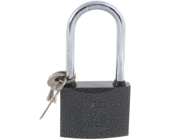 Навесной замок Аллюр HG-375C-L ВС1Ч-375Д полимер 5 ключей 3376 – изображение 3