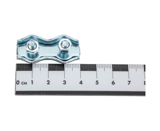 Двойной зажим для стальных канатов STARFIX 4 мм, duplex, 4 шт. SMM1-42871-4 – изображение 2