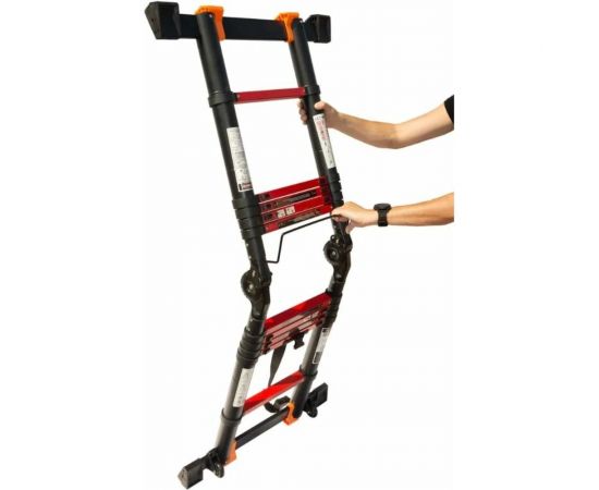 Телескопическая лестница-стремянка WORKY BLACK 3.2м/6.4м, 9 ступеней ARD151382 – изображение 4