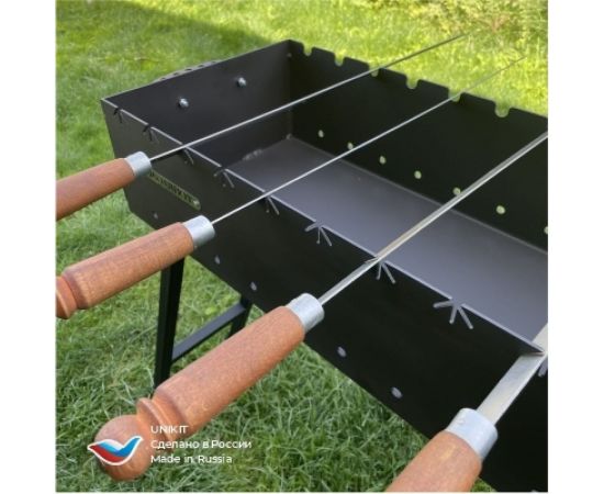 Складной мангал Unikit 3 мм, длина 600 мм UN-3/600МC – изображение 7