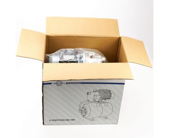 Насосная станция с расширительным баком 24 л GIDRO FORCE ATJET ST100 – изображение 3