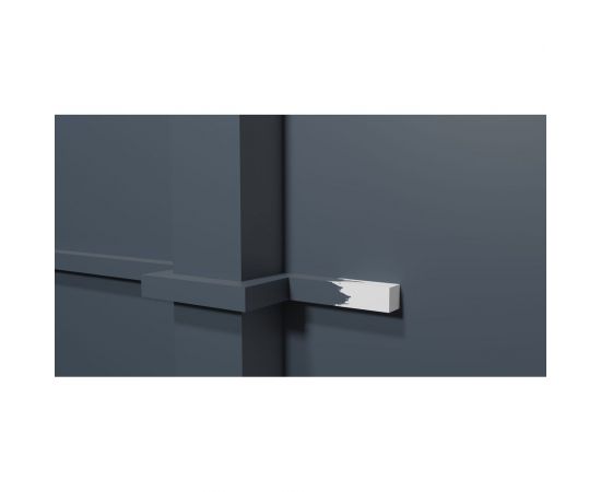 Молдинг стеновой ударопрочный влагостойкий под покраску Decor-Dizayn 15x15x2000 мм DD621 