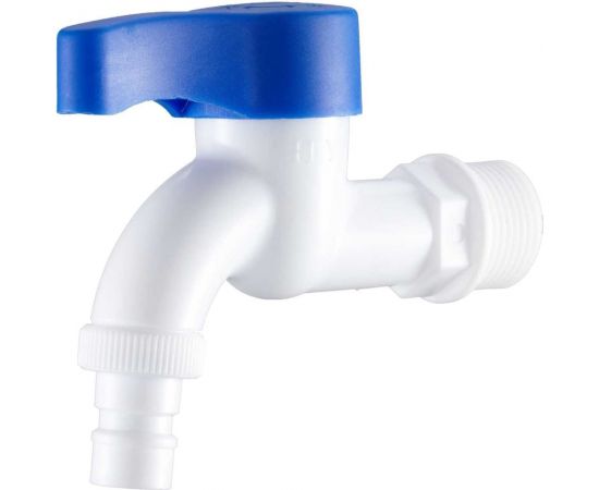 Кран водоразборный РМС 3/4, из высокопрочного пластика PL3KR-3/4 