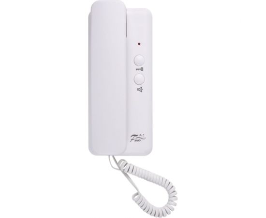 Аудиотрубка для цифровых многоквартирных домофонов FOX FX-HS1D белая 