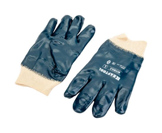 Особопрочные перчатки с манжетой KRAFTOOL Hykraft 11289-L 