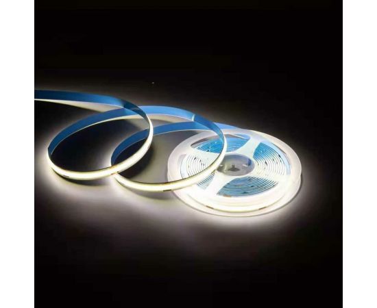 Светодиодная лента Apeyron 12В, 9,6Вт/м, smd2835, 60д/м, IP20, 900Лм/м, подложка 10мм, 30м, дневной белый 00-541 