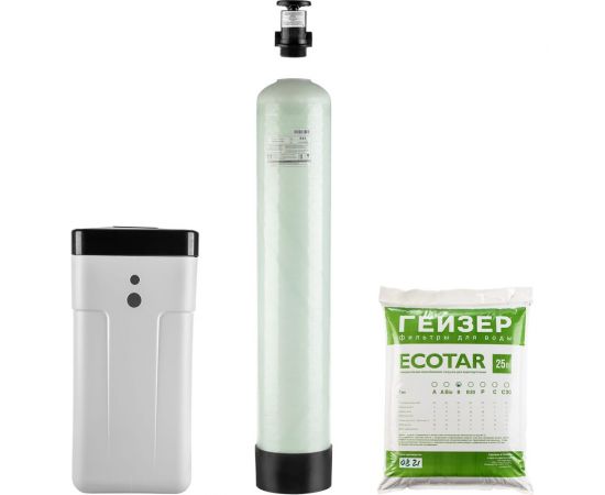 Установка обезжелезивания (до 15 мг/л) и умягчения воды Гейзер аквашеф xs 311 ручное управление, 1 точка водоразбора 33675 
