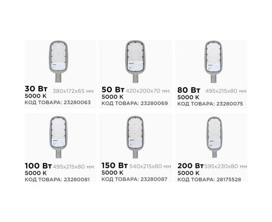 Уличный светодиодный консольный светильник Apeyron 150 Вт, 16500 лм, 5000 К, IP65, КСС -Ш, 540x215x80мм / 29-05 – изображение 2