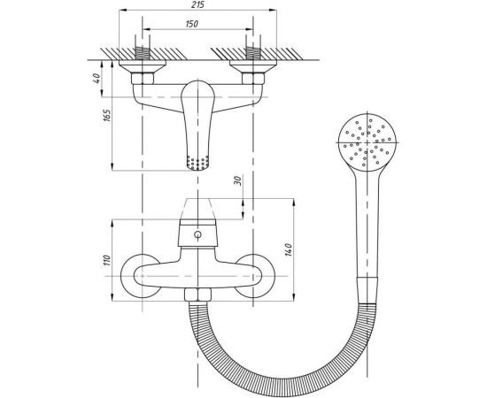 Смеситель для душевой кабины TSARSBERG тип См-ДшОРНШлА TSB-100-1243 – изображение 7