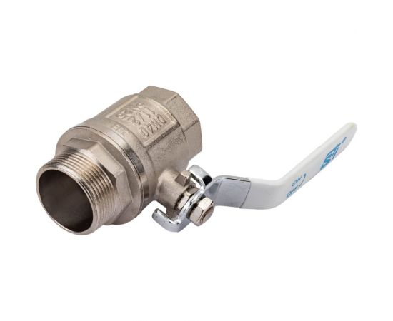 Шаровой кран STI Ду40 Ру25 муфтовый (муфта-штуцер) рычаг D160-02820 – изображение 4