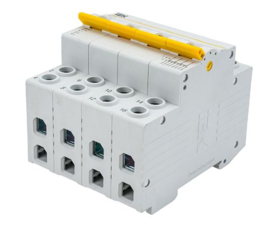 Трехпозиционный выключатель-разъединитель IEK ВРТ-63, 4P, 63А MPR10-4-063 – изображение 3