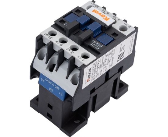 Магнитный пускатель KAYAL KLC1-D0901, 9А, катушка управления 380В UCD09A380V – изображение 9