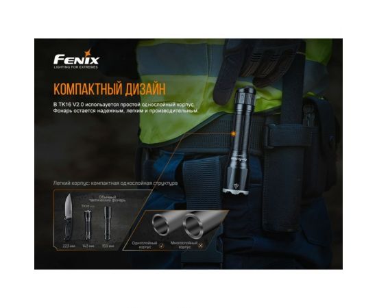 Фонарь Fenix TK16 v2.0 tk16v20 – изображение 7