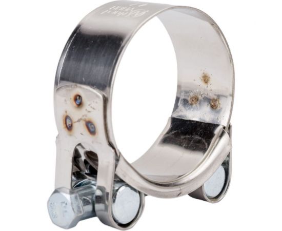 Силовой хомут Nord-Yada Д: 44-47 мм, Ш: 22 мм, Т: 0,6 мм, болт: М6х60, нерж. сталь 902883 – изображение 3