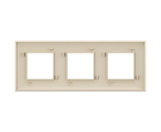 Рамка DKC, ARTLEBEDEV Avanti ванильная дымка, 6 модулей 4405906 – изображение 3