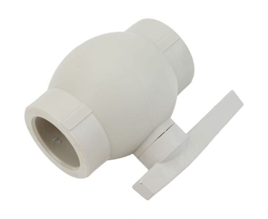 Кран шаровой VALFEX PP-R серый, 40 мм 10144040Г 007-7688 – изображение 2