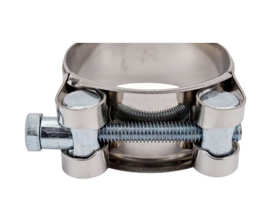 Силовой хомут Nord-Yada Д: 44-47 мм, Ш: 22 мм, Т: 0,6 мм, болт: М6х60, нерж. сталь 902883 – изображение 2