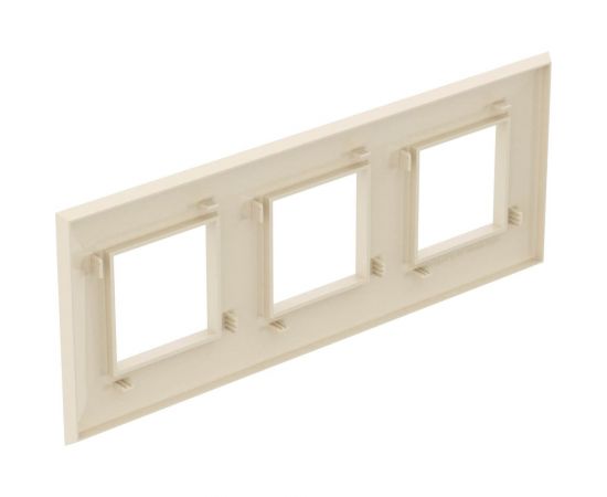 Рамка DKC, ARTLEBEDEV Avanti ванильная дымка, 6 модулей 4405906 – изображение 2
