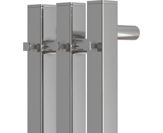 Электрический полотенцесушитель Point гермес п3 120x1200 диммер справа, хром PN13822 – изображение 3