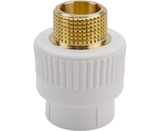 Комбинированная муфта Blue Ocean полипропиленовая, НР - 25x3/4 PPRF/EA(W)-25х3/4"" – изображение 3